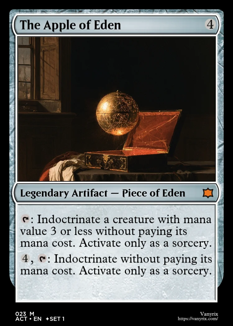 The Apple of Eden