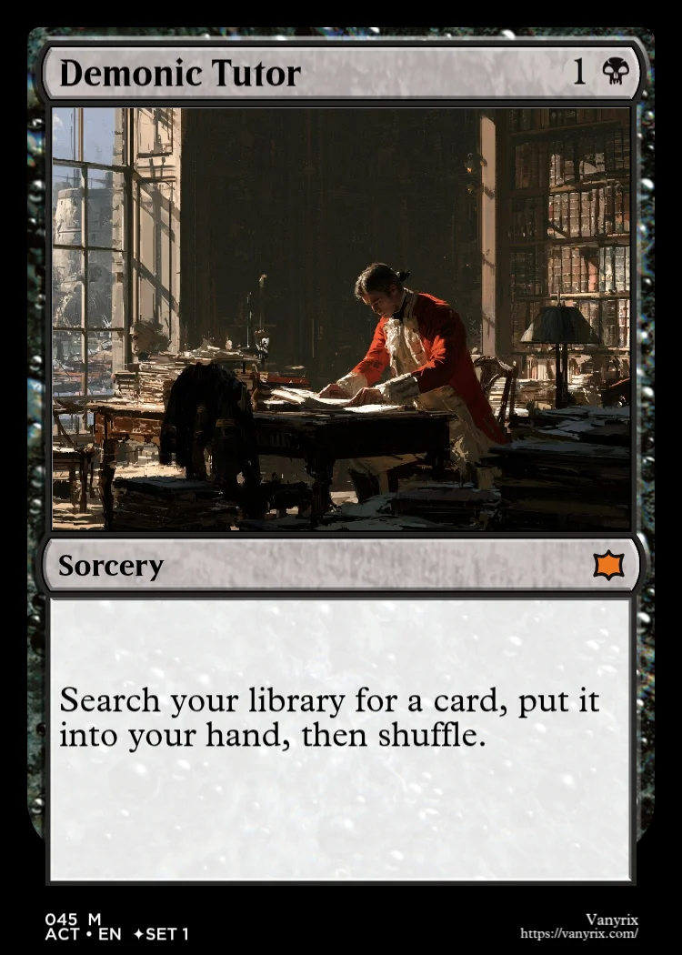 Demonic Tutor