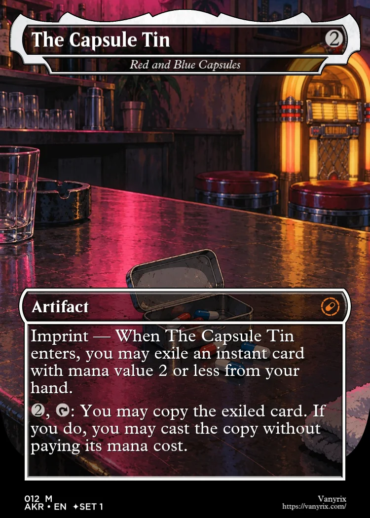 The Capsule Tin