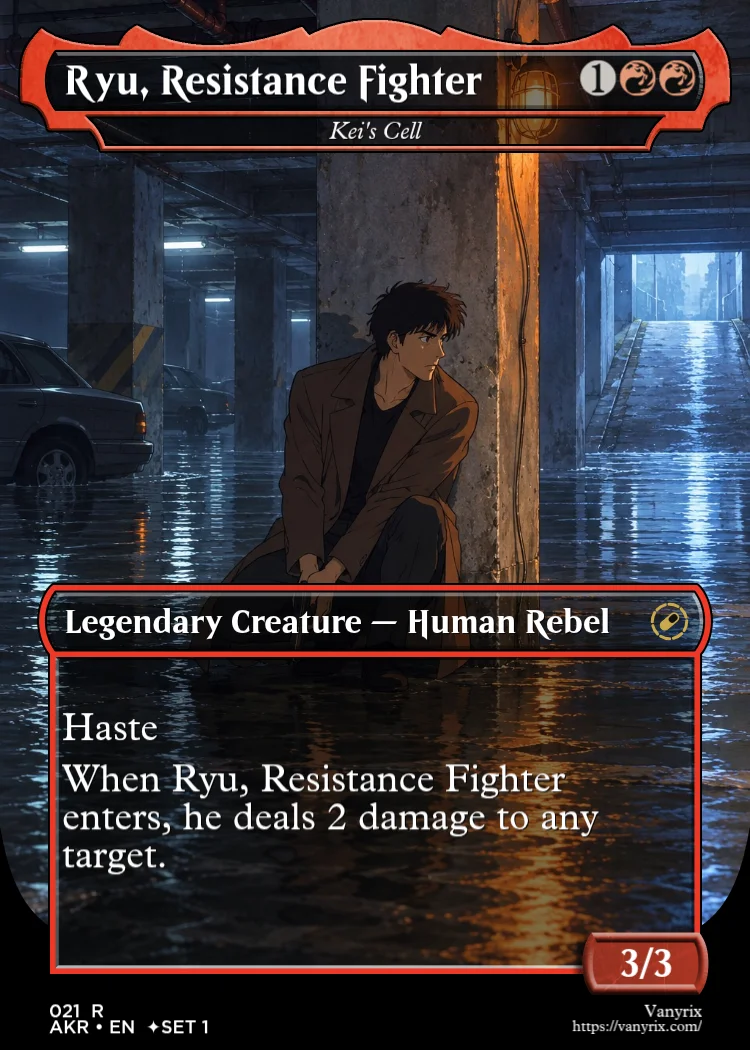 Ryu, Resistance Fighter