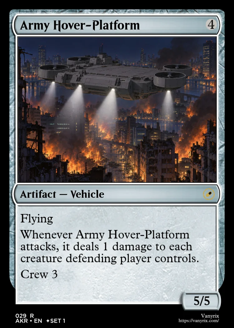 Army Hover-Platform