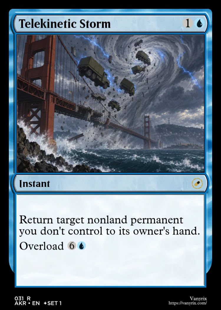 Telekinetic Storm