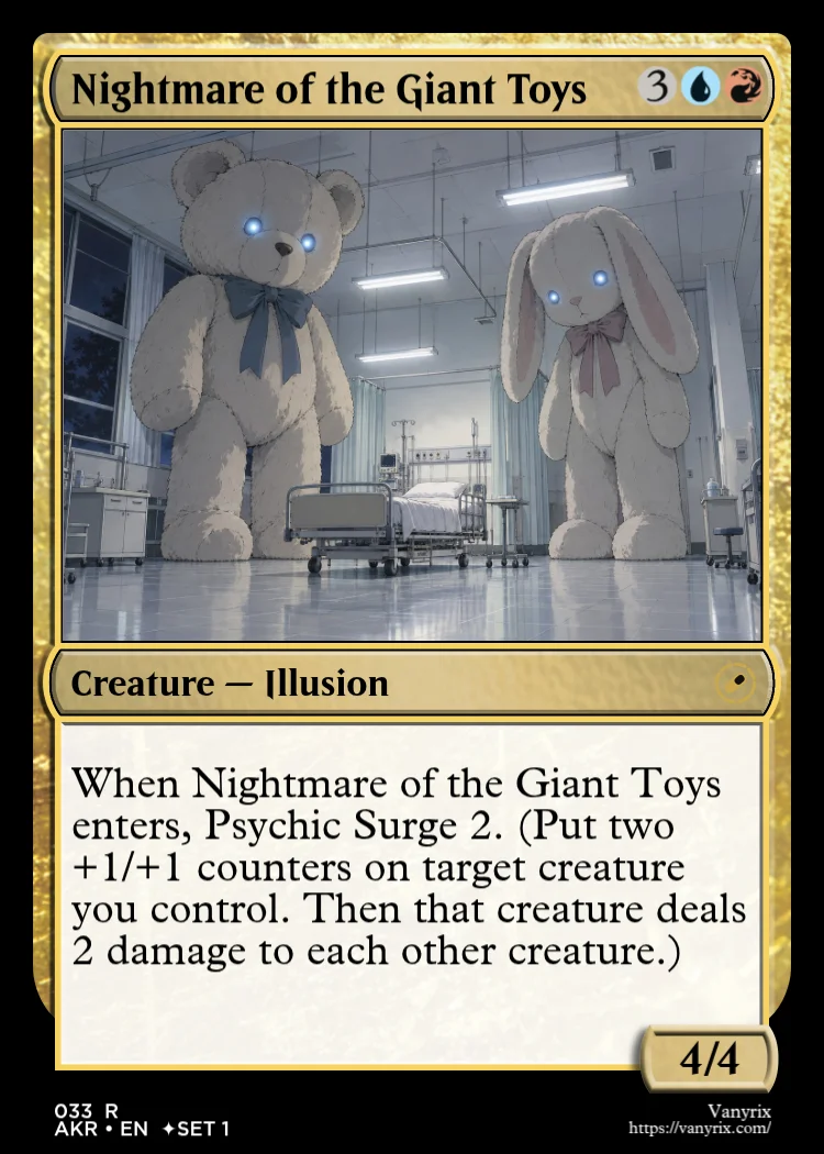 Nightmare of the Giant Toys