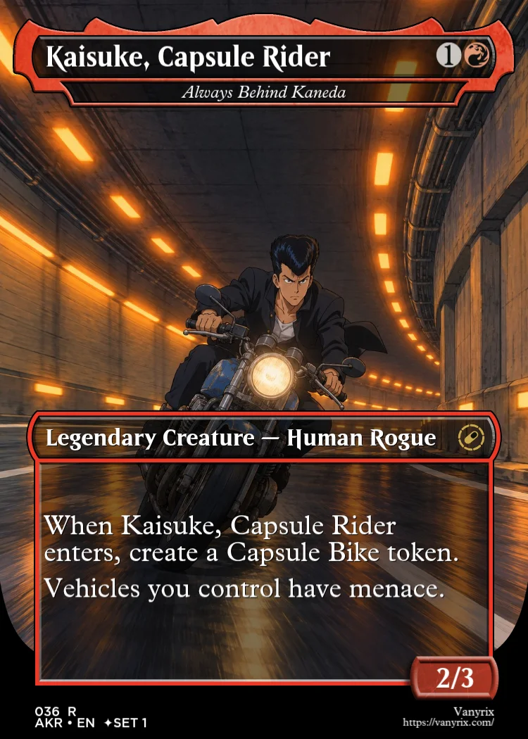 Kaisuke, Capsule Rider
