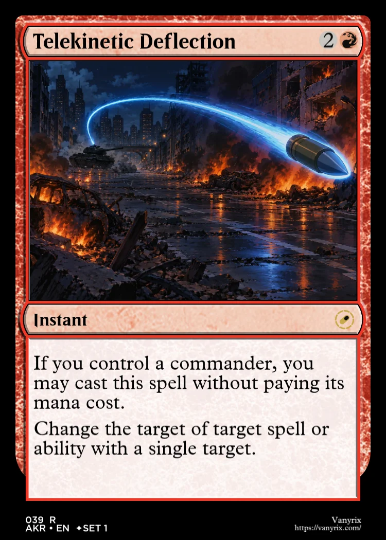 Telekinetic Deflection