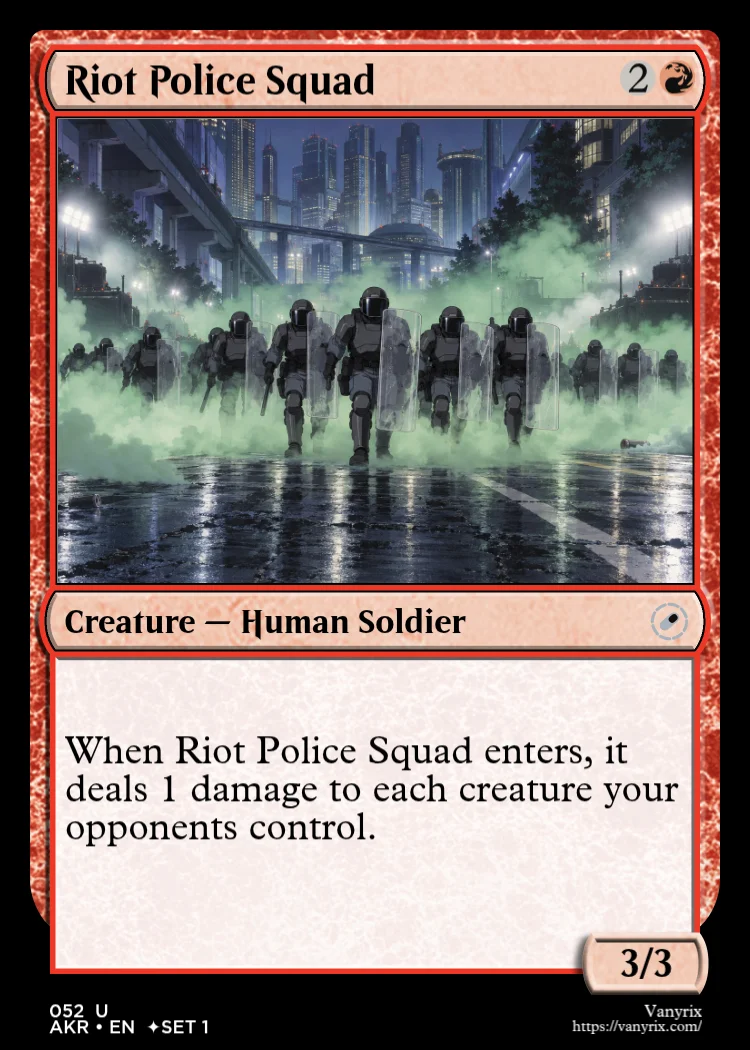 Riot Police Squad