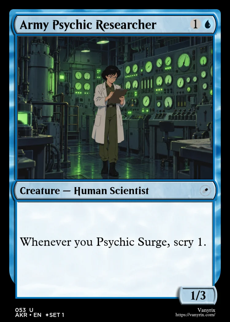 Army Psychic Researcher
