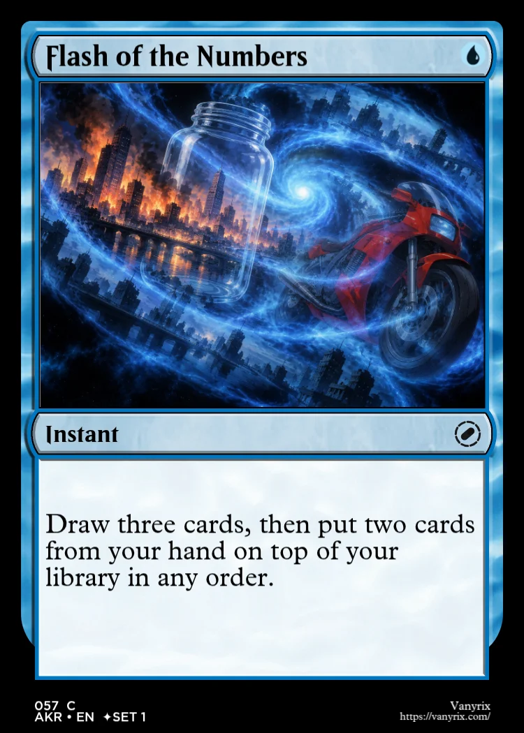 Flash of the Numbers