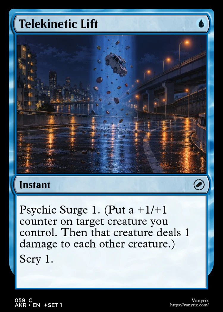Telekinetic Lift