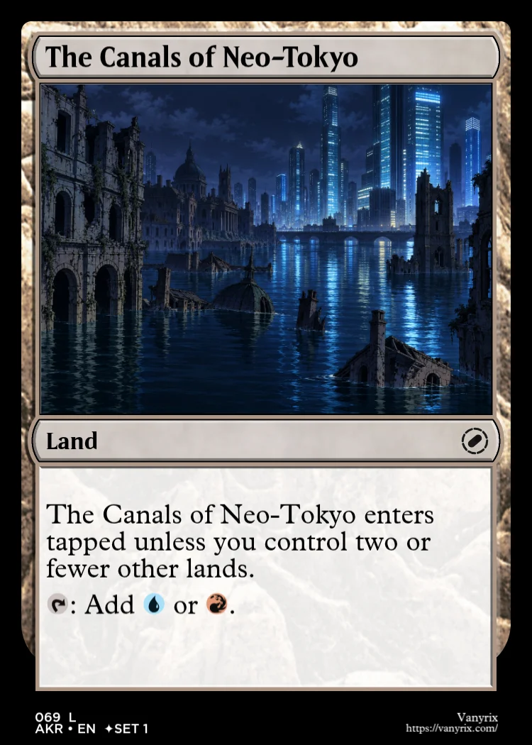The Canals of Neo-Tokyo