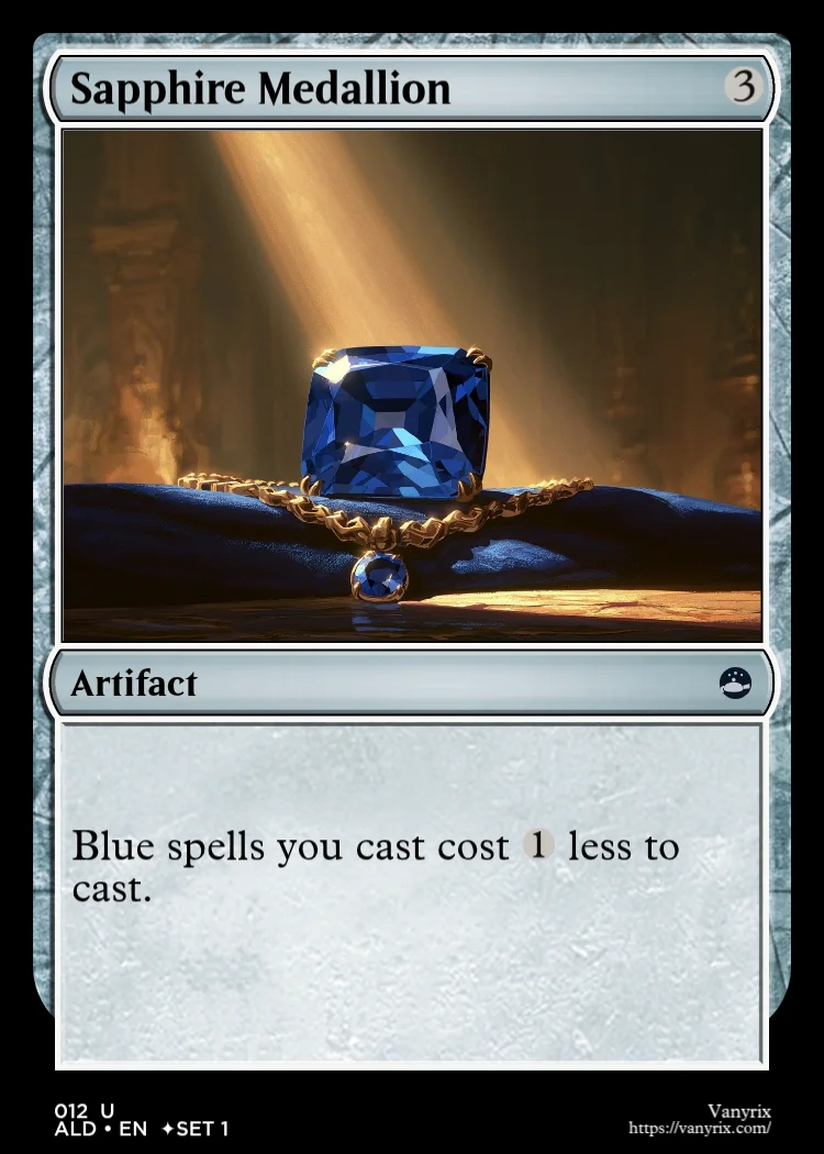 Sapphire Medallion
