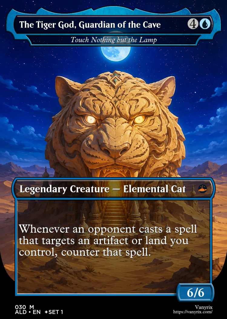 The Tiger God, Guardian of the Cave