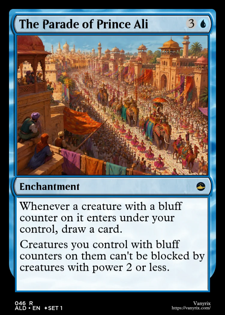 The Parade of Prince Ali