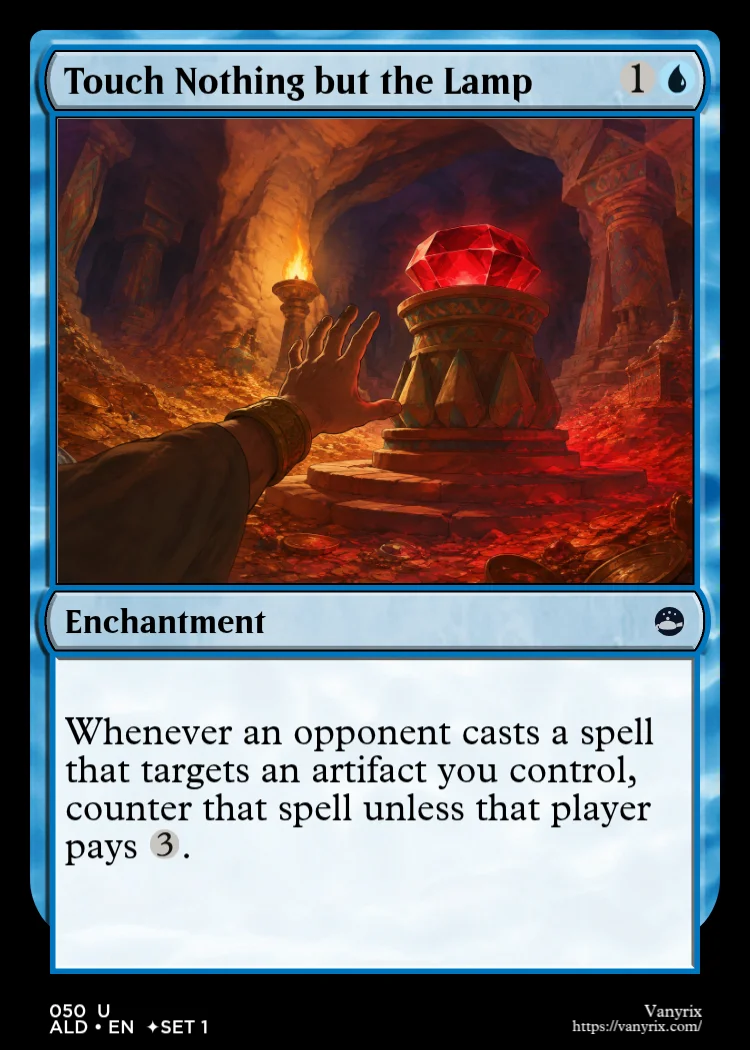 Touch Nothing but the Lamp