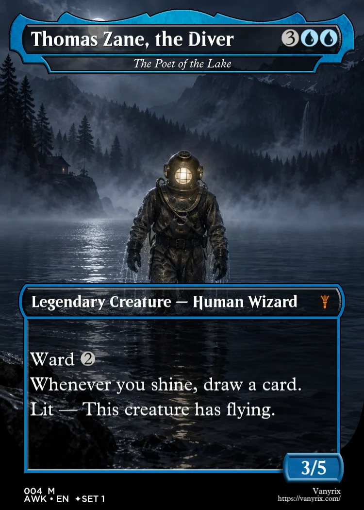 Thomas Zane, the Diver