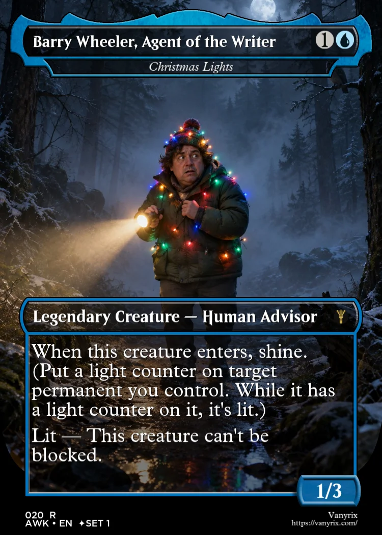 Barry Wheeler, Agent of the Writer