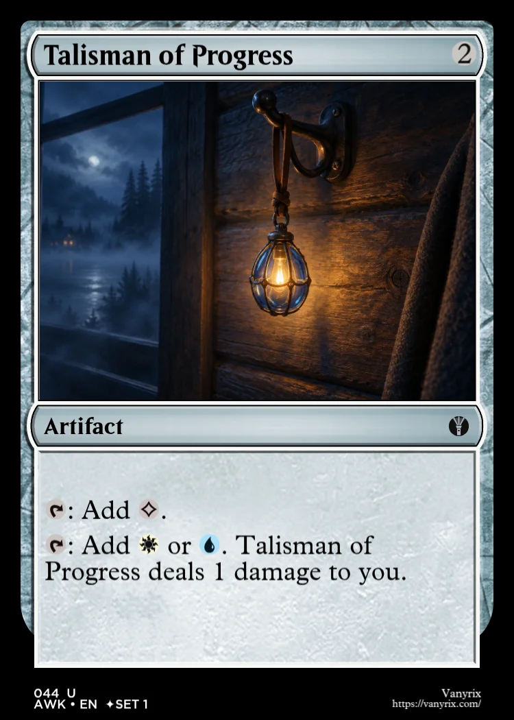 Talisman of Progress