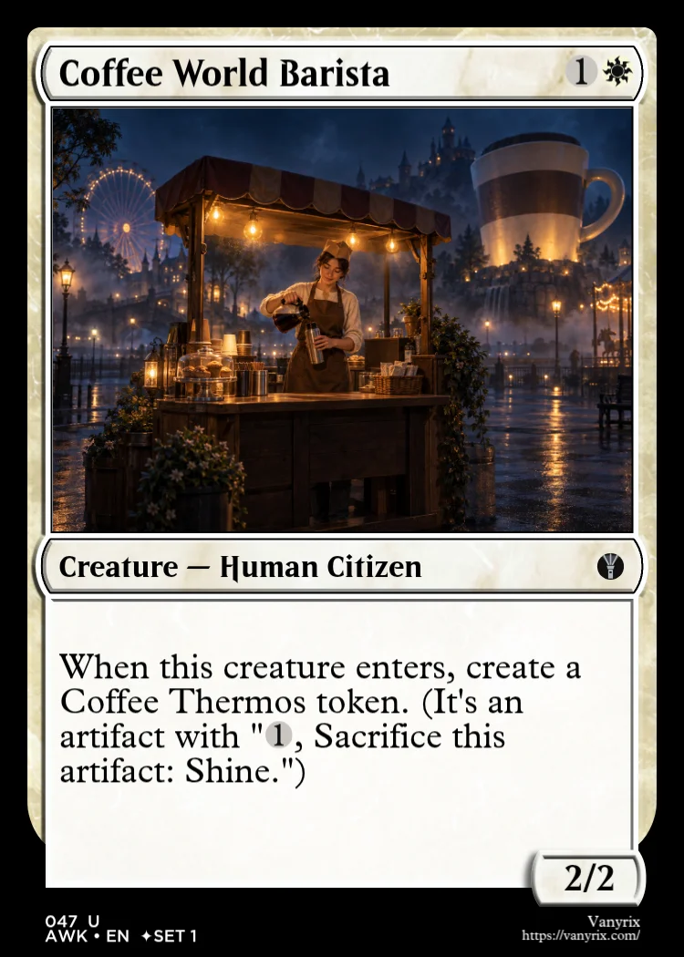 Coffee World Barista