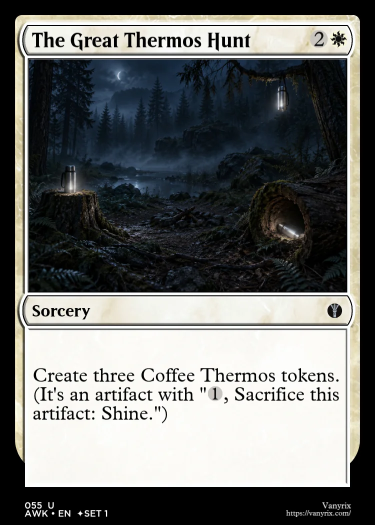 The Great Thermos Hunt