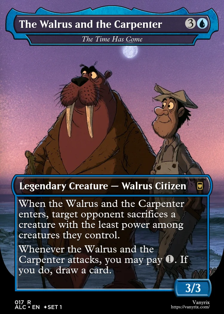 The Walrus and the Carpenter