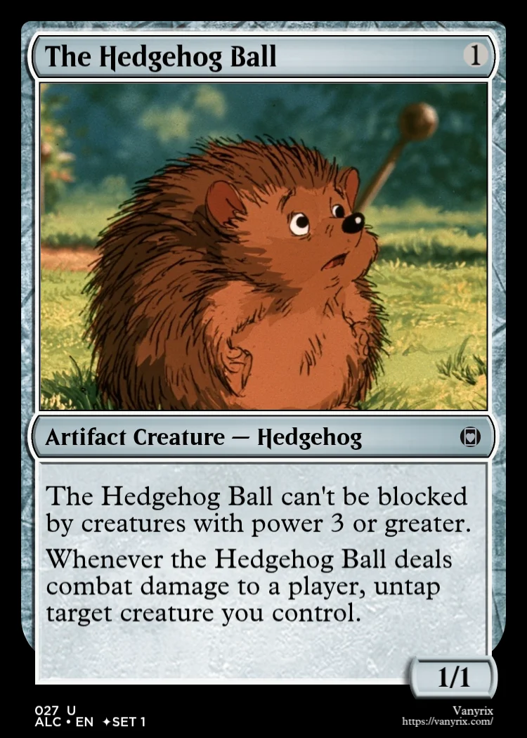The Hedgehog Ball