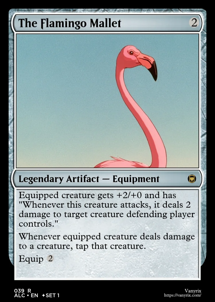 The Flamingo Mallet
