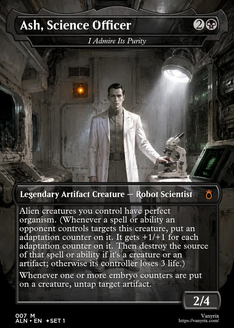 Ash, Science Officer