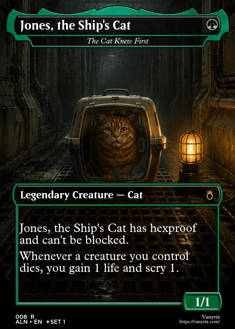 Jones, the Ship's Cat