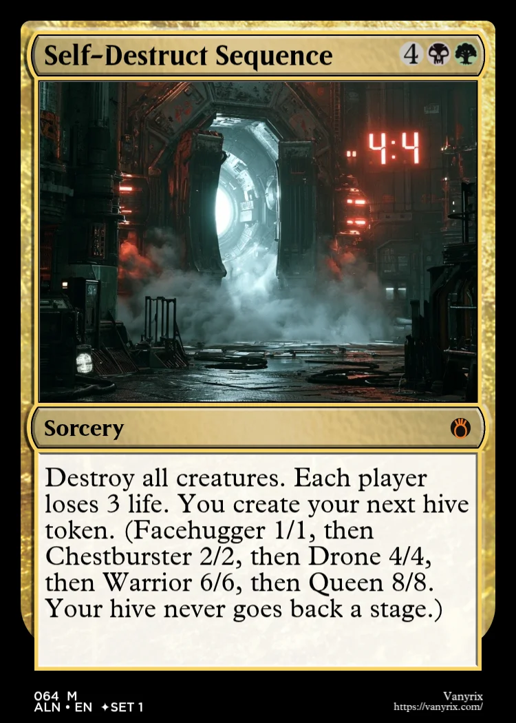 Self-Destruct Sequence