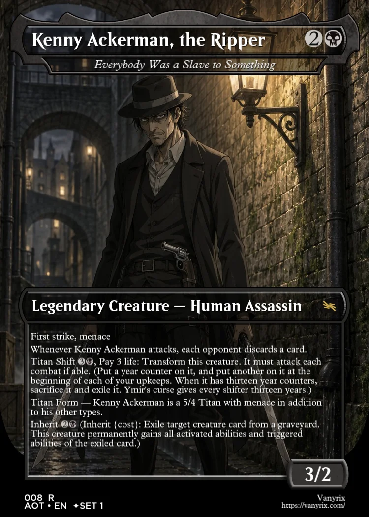 Kenny Ackerman, the Ripper