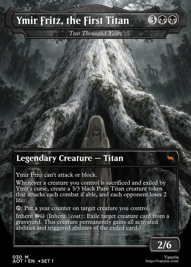 Ymir Fritz, the First Titan