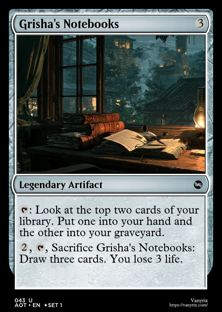 Grisha's Notebooks