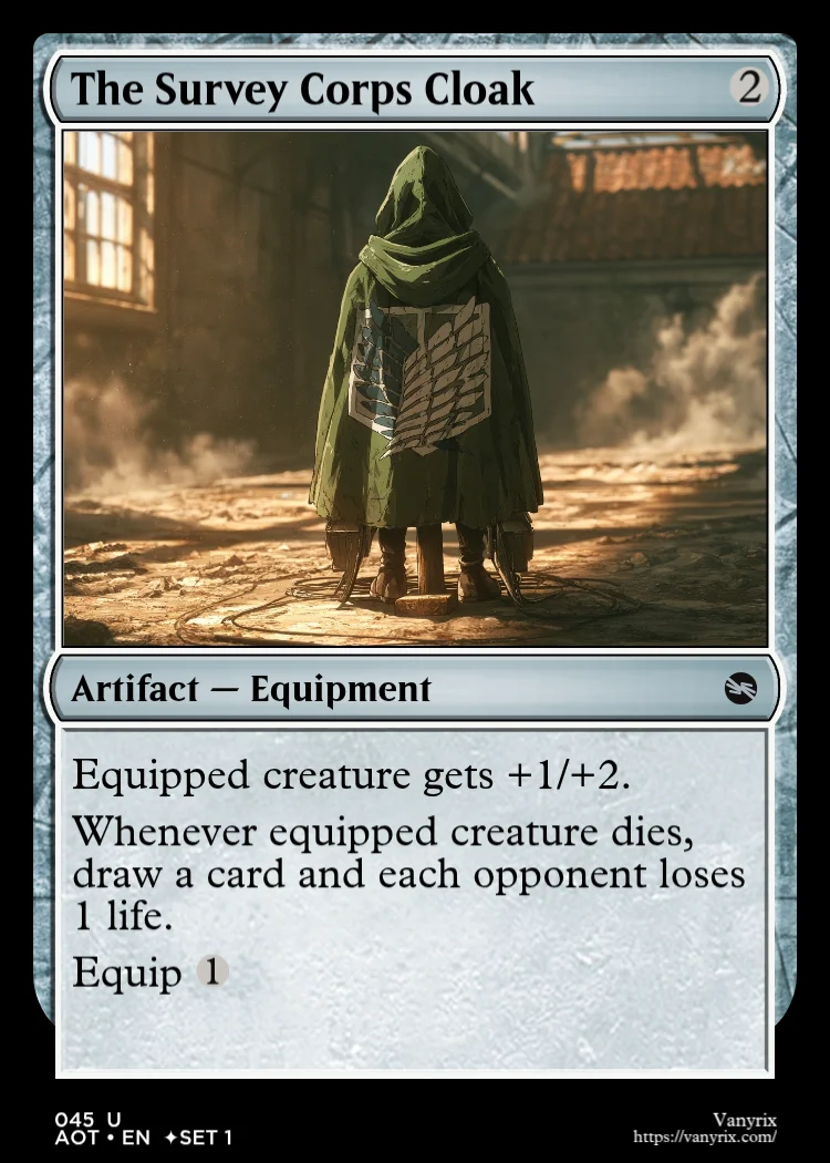 The Survey Corps Cloak