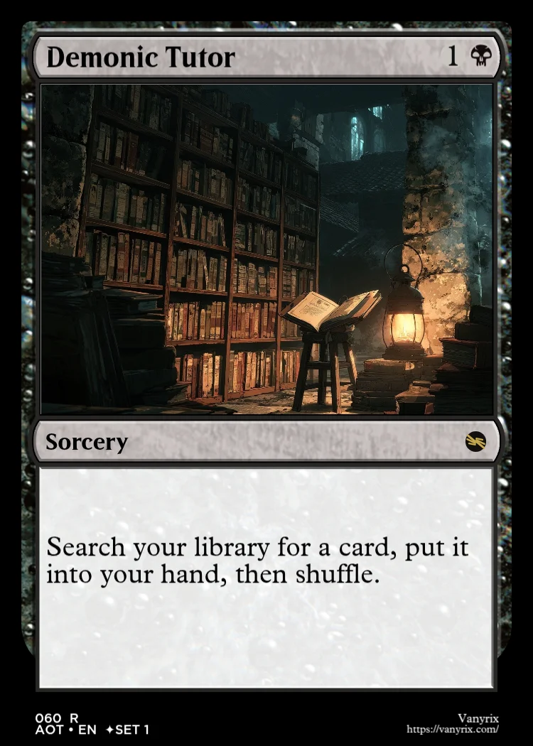 Demonic Tutor