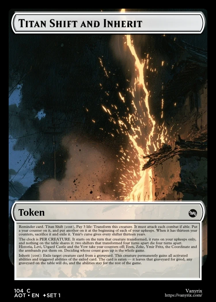 Titan Shift and Inherit