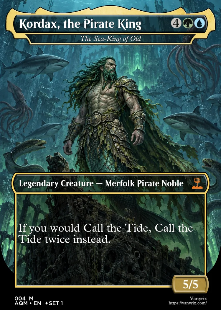 Kordax, the Pirate King