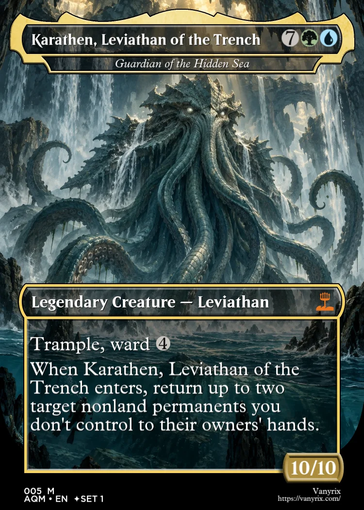 Karathen, Leviathan of the Trench