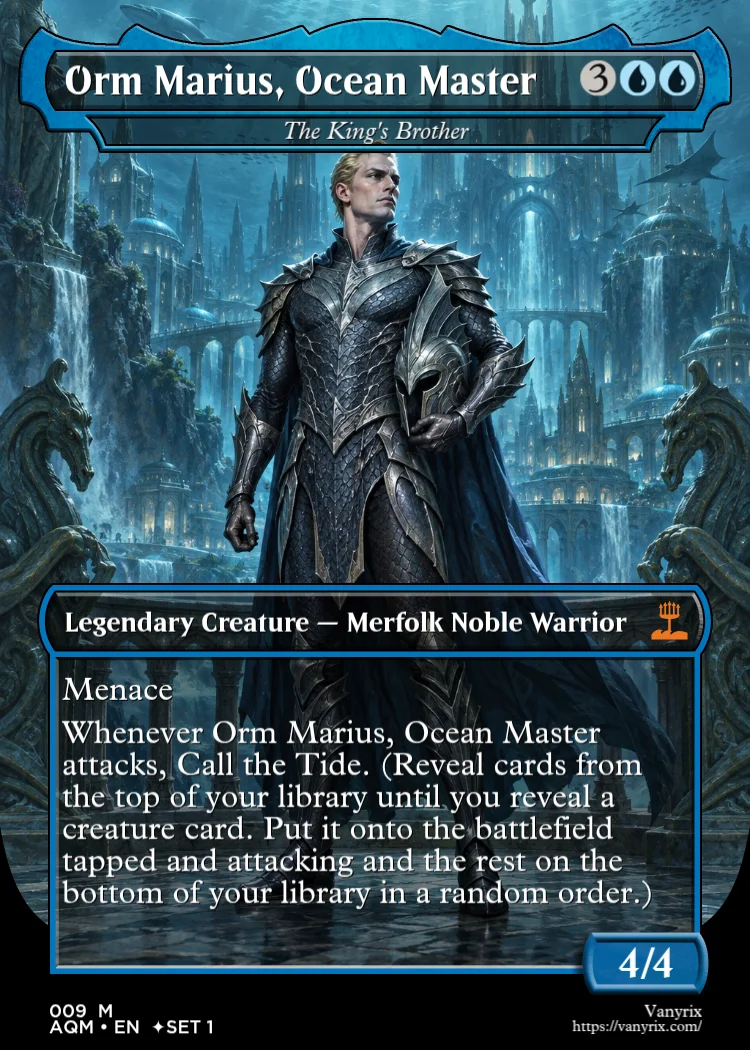 Orm Marius, Ocean Master