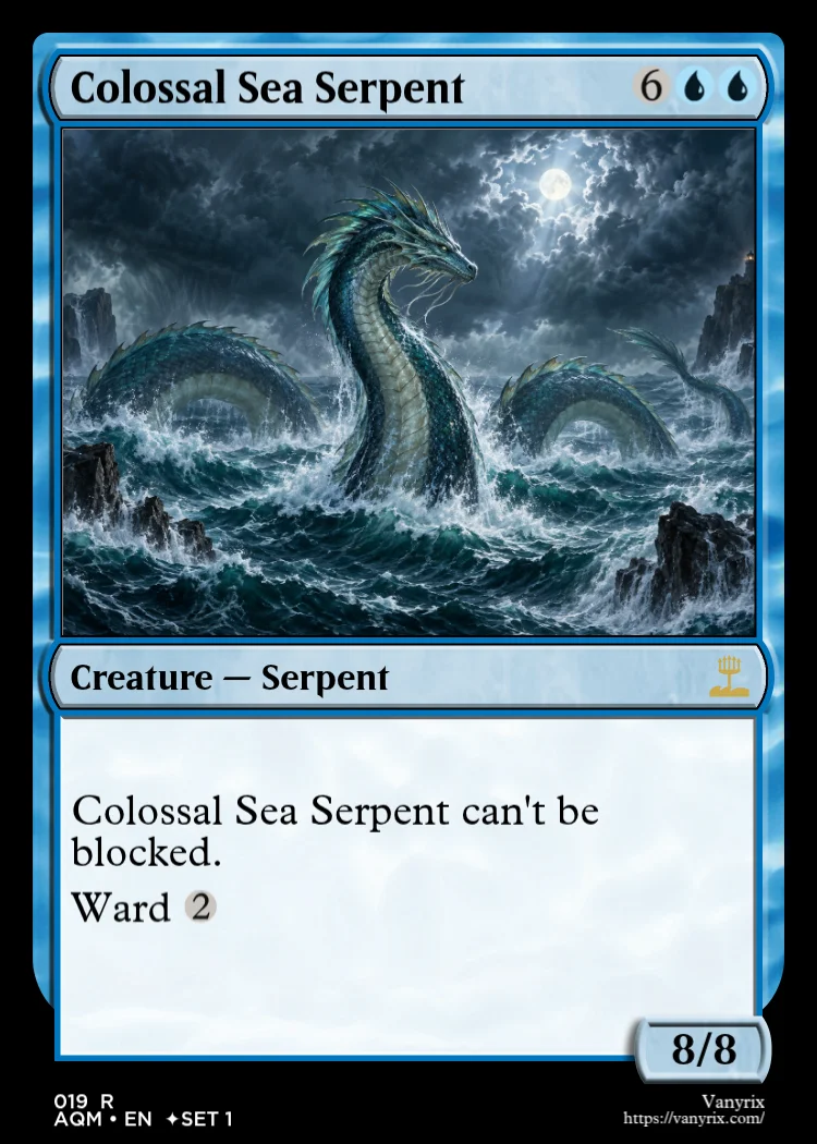 Colossal Sea Serpent