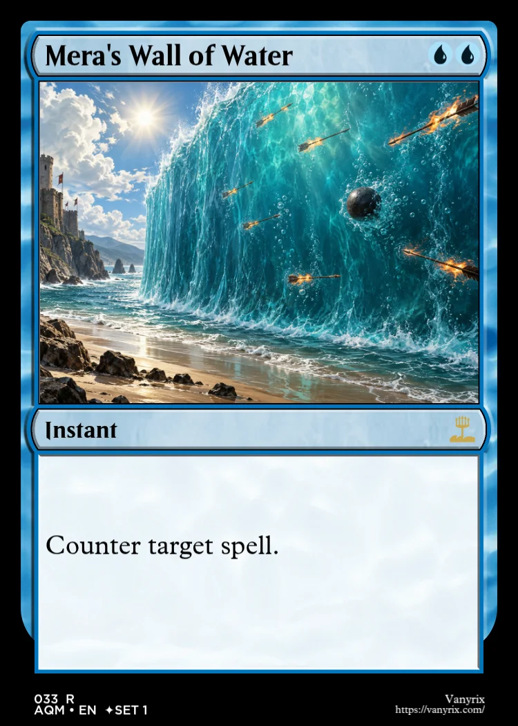 Mera's Wall of Water