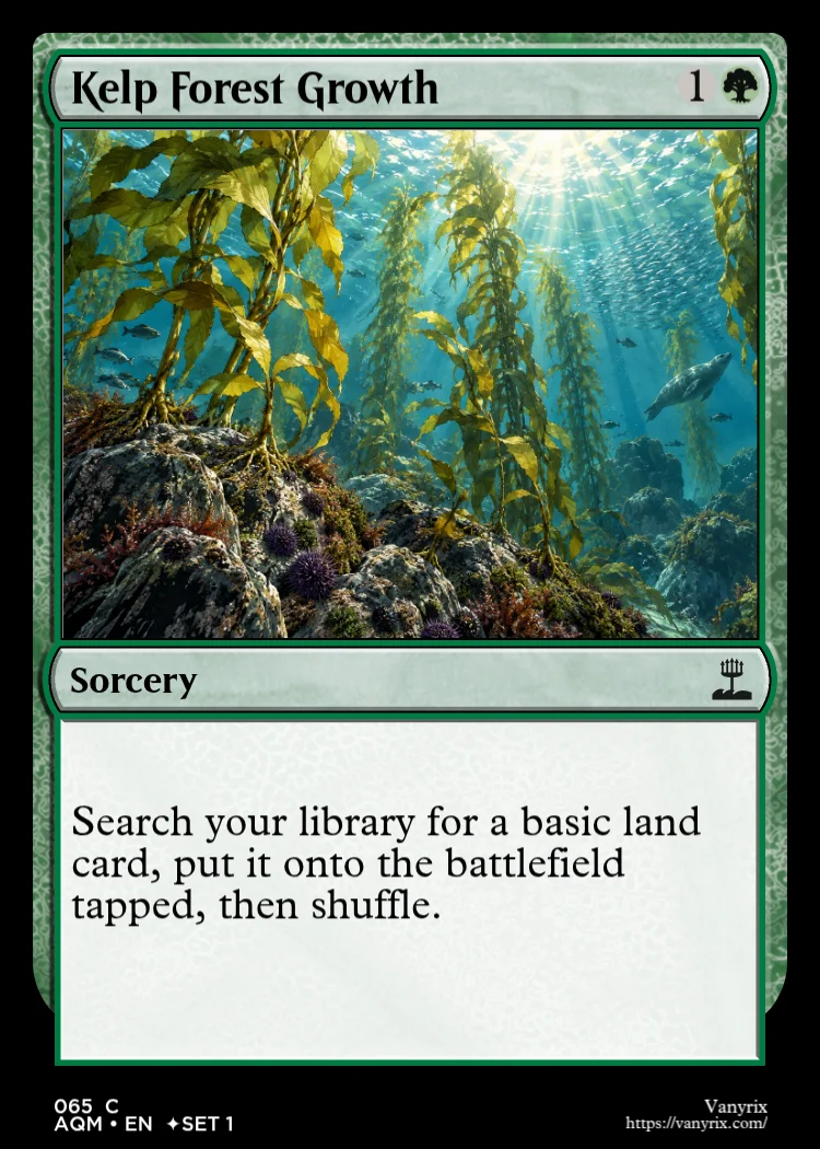 Kelp Forest Growth