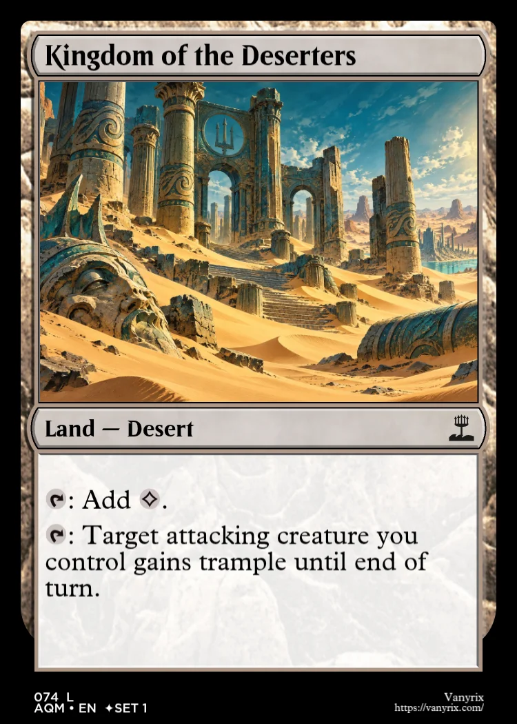 Kingdom of the Deserters