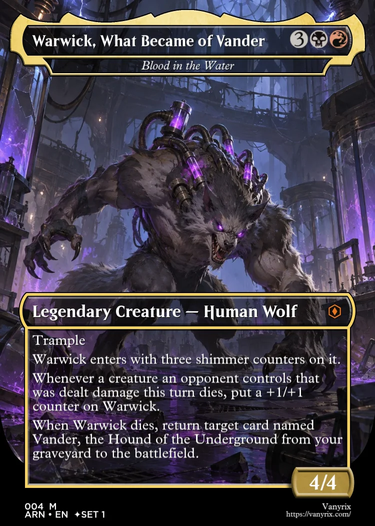 Warwick, What Became of Vander