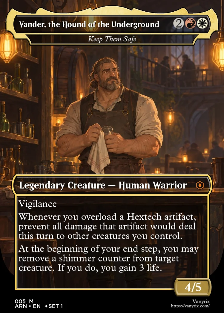 Vander, the Hound of the Underground