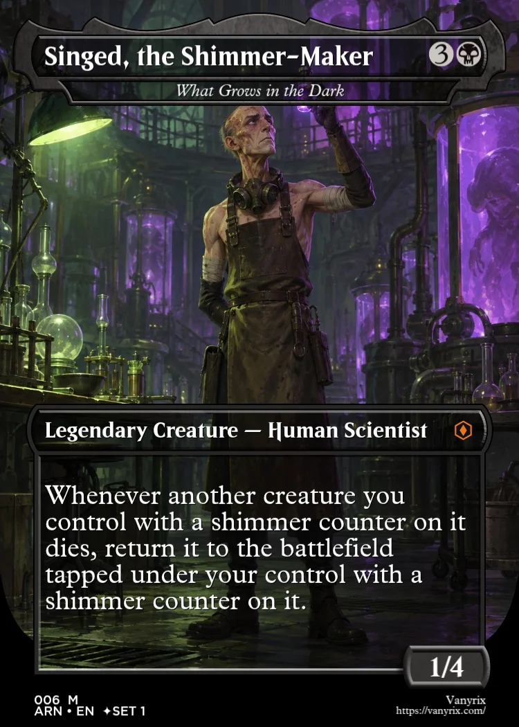 Singed, the Shimmer-Maker