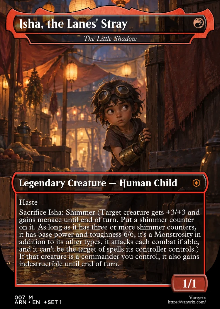 Isha, the Lanes' Stray
