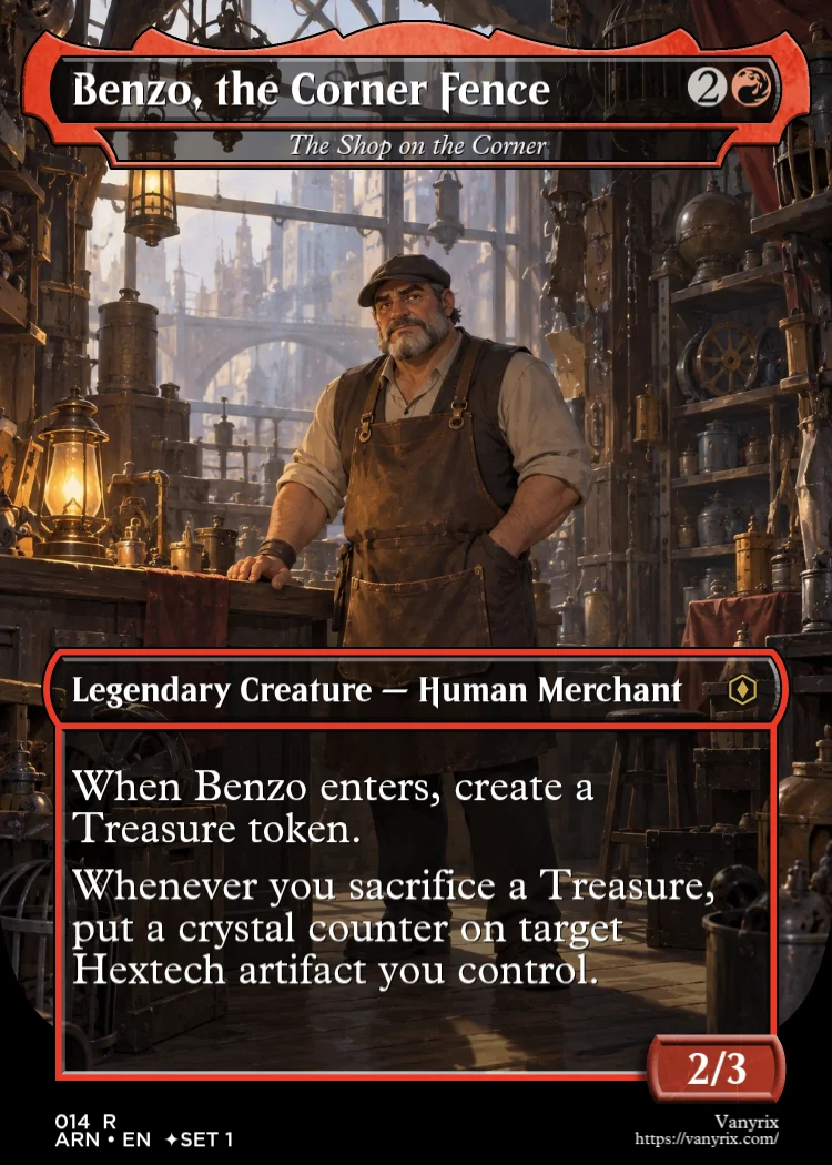 Benzo, the Corner Fence