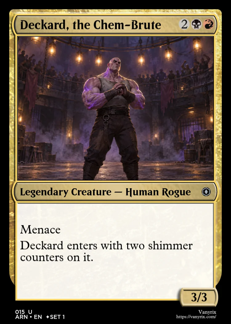 Deckard, the Chem-Brute
