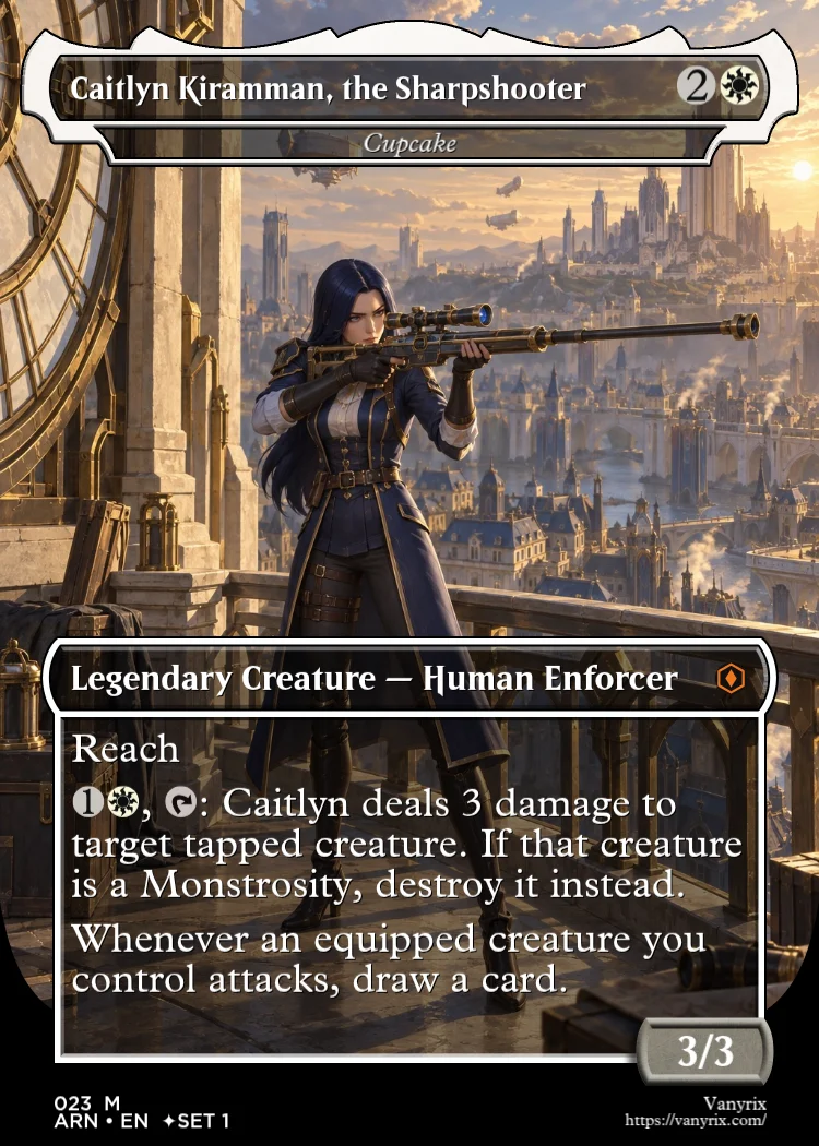 Caitlyn Kiramman, the Sharpshooter