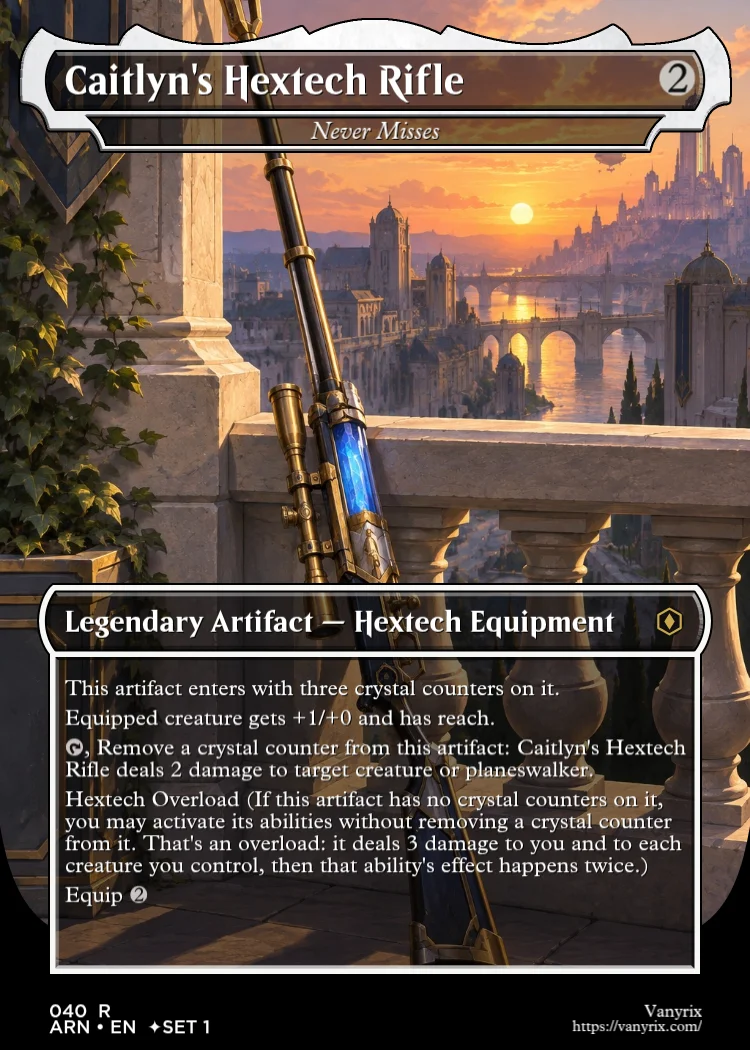 Caitlyn's Hextech Rifle